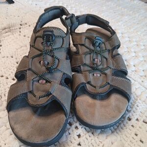 Coleman Excursion Mens Brown Sz‎ 11 M Sandals Adjustable back & Top Kyran Hiking